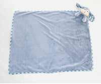 Blue Rabbit Blanket Large