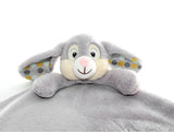 Grey Rabbit Blanket Large