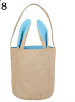 Easter Bunny Bag - Hessian