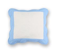Heirloom cushion cover - BLUE AND WHITE