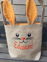 Easter Bunny Bag - Hessian