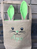 Easter Bunny Bag - Hessian