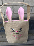 Easter Bunny Bag - Hessian