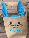 Easter Bunny Bag - Hessian