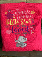 Pink Heirloom Round Playmat