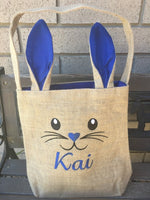 Easter Bunny Bag - Hessian