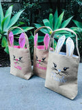 Easter Bunny Bag - Hessian