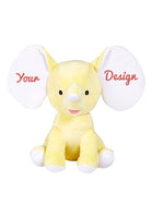 Yellow big ear elephant