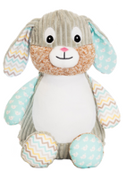 Patchwork mint bunny