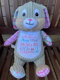 Patchwork Pink Bunny