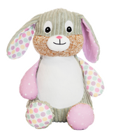 Patchwork Spotty pink bubblegum Bunny