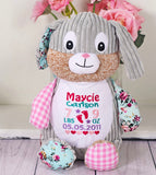 Patchwork Pink Bunny