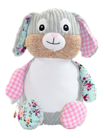 Patchwork Pink Bunny