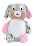 Patchwork Pink Bunny