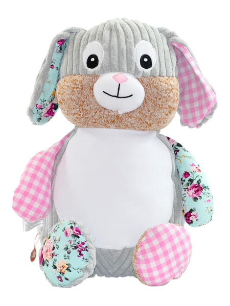 Patchwork Pink Bunny